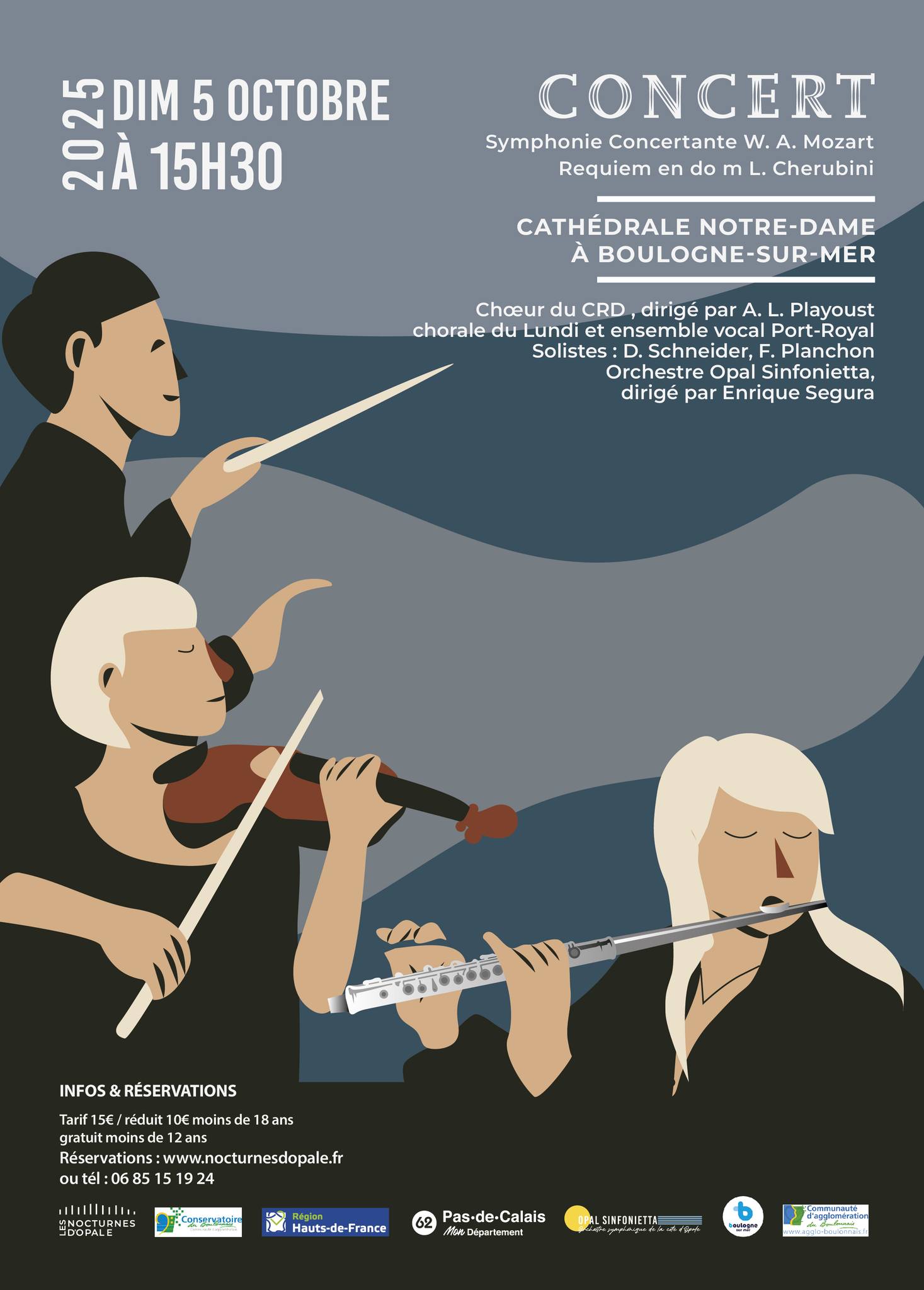 Concert Mozart et Cherubini